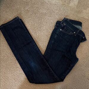 Citizens Of Humanity Deep Indigo Straight Leg Jeans